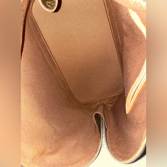 VINTAGE LOUIS VUITTON MONOGRAM ALMA PM BROWN LEATHER CANVAS SATCHEL/HANDBAG - Picture 5 of 16